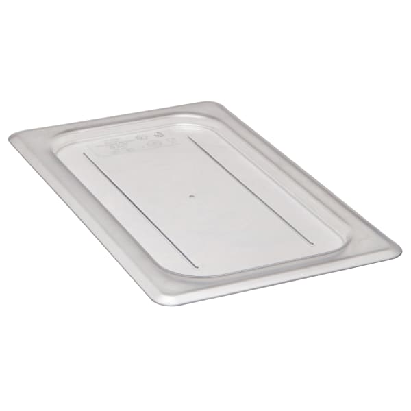 Cambro Camwear 1/4 Flat Food Pan Lids, Clear, Set Of 6 Lids
