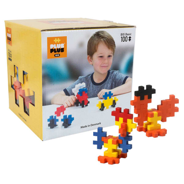 Plus-Plus Big Set, Assorted Colors, Grades Pre-K To 2, Set Of 100 Pieces