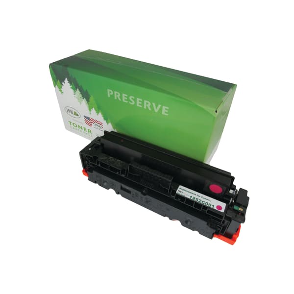 IPW Preserve Remanufactured Magenta High Yield Toner Cartridge Replacement For Canon 046H, 1252C001, 545-252-ODP