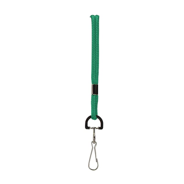 Baumgartens Lanyards, 38in, Green, Pack Of 24
