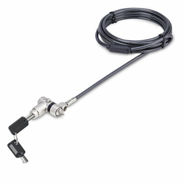 StarTech.com Universal Laptop Lock 6.6ft, Security Cable  - UNIVKLAPTOPLOCK