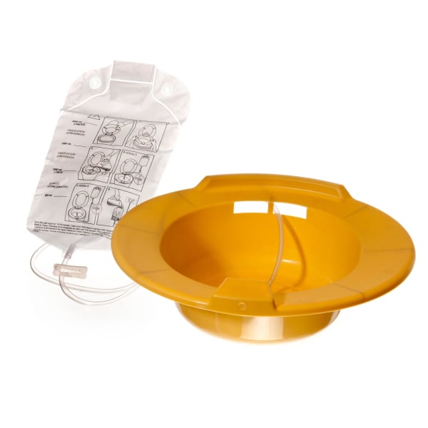 Medline Sitz Baths, 14in, Gold, Pack Of 10