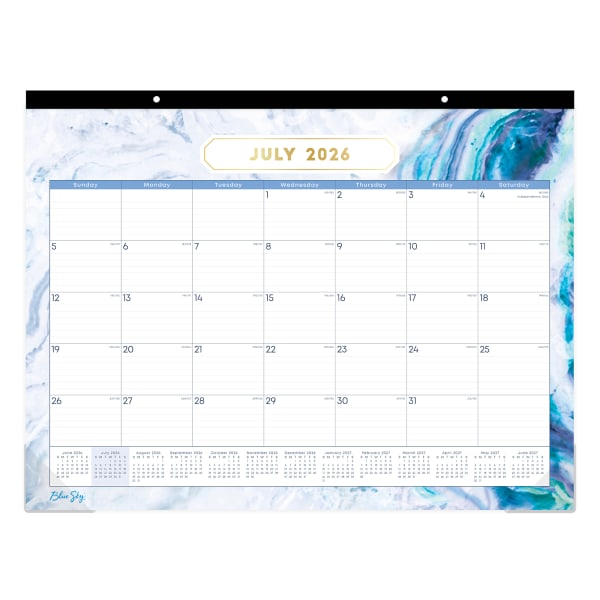 Desk Pad Planning Calendar BS Gemma - 22x17 AY26-27 Monthly