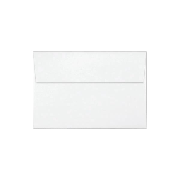 LUX Invitation Envelopes, A8, Peel & Press Closure, Bright White, Pack Of 50