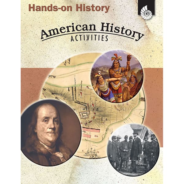 Shell Education Hands-On History Book, American History Activities
