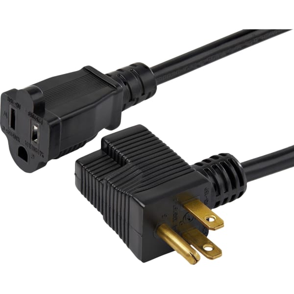 StarTech.com Piggyback Power Extension Cord, 3ft