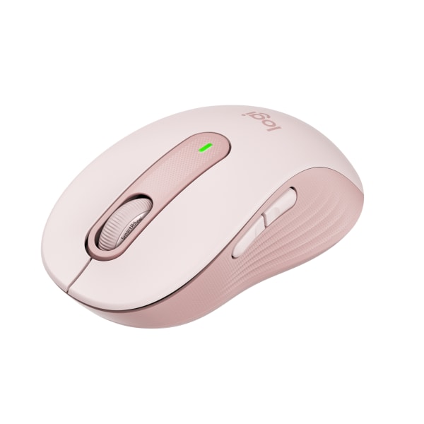 Logitech Signature M650 Wireless Mouse, Rose, 910-006251