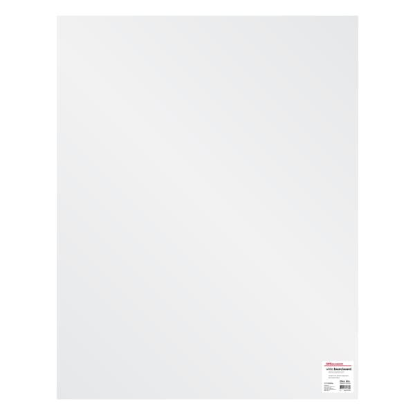 Office Depot Brand Foam Board, 20in x 30in, White