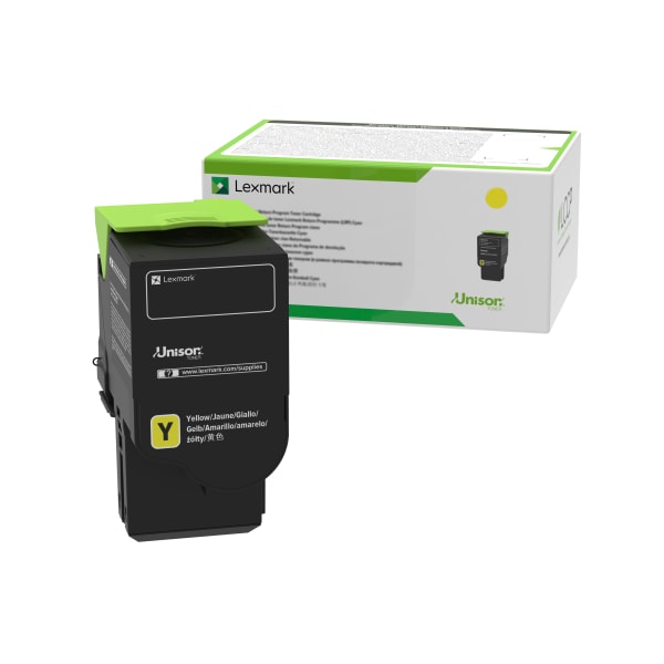 Lexmark 78C1UYE Yellow Ultra-High Yield Toner Cartridge