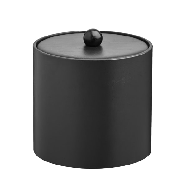 Erwyn Products Core Ice Buckets, 2-Quart, Designer Black, Pack Of 12 Buckets