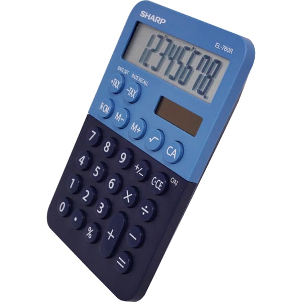 Sharp EL-760RBBL Desktop Calculator