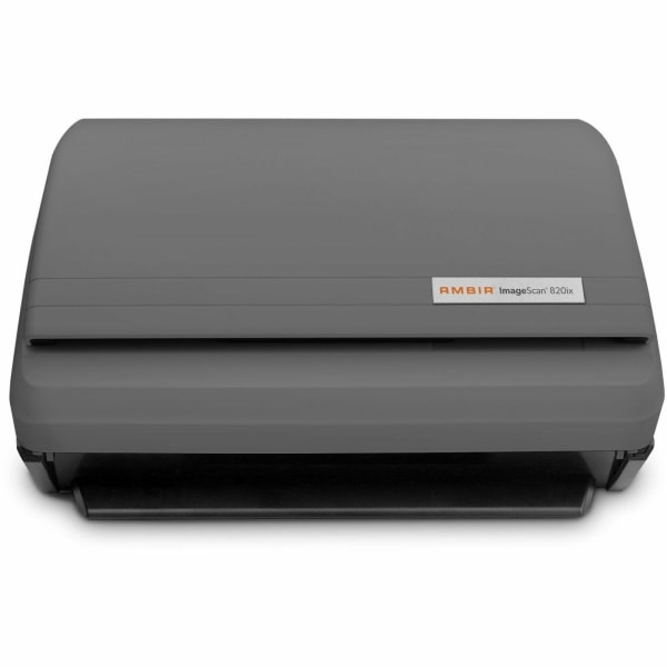 Ambir ImageScan Pro 820ix for use with athenahealth - 48-bit Color - 16-bit Grayscale - 20 ppm (Mono) - 20 ppm (Color) - Duplex Scanning - USB