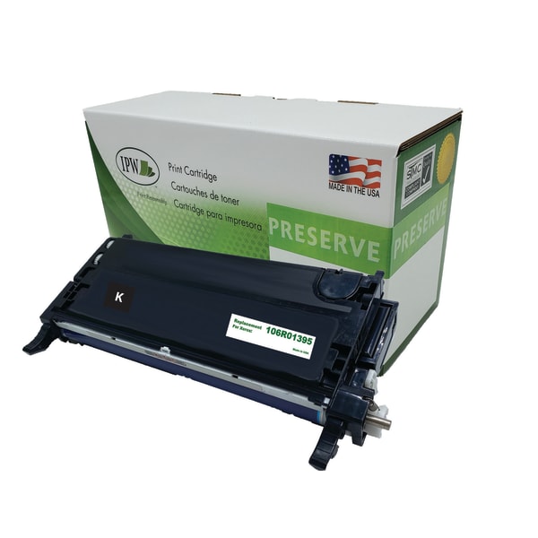 IPW Preserve Remanufactured Black High Yield Toner Cartridge Replacement For Xerox 106R01395, 106R01395-R-O