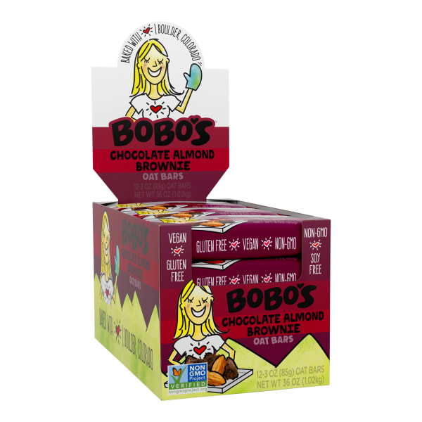 BOBOs Chocolate Brownie Oat Bars - 12-3 oz