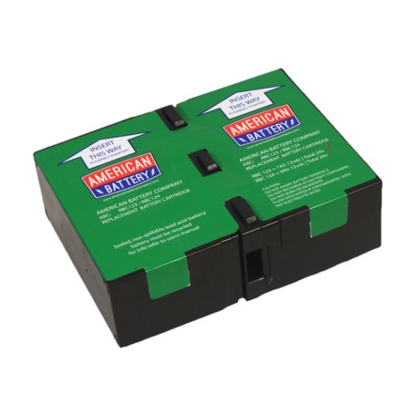 ABC RBC123 - UPS battery (equivalent to: APC RBC123) - 2x battery - lead acid - 7 Ah -  - RBC123