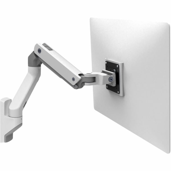 Ergotron Mounting Arm for Monitor, TV - White - 1 Display(s) Supported - 42in Screen Support - 42 lb Load Capacity - 100 x 100, 75 x 75, 200 x 100, 200 x 200