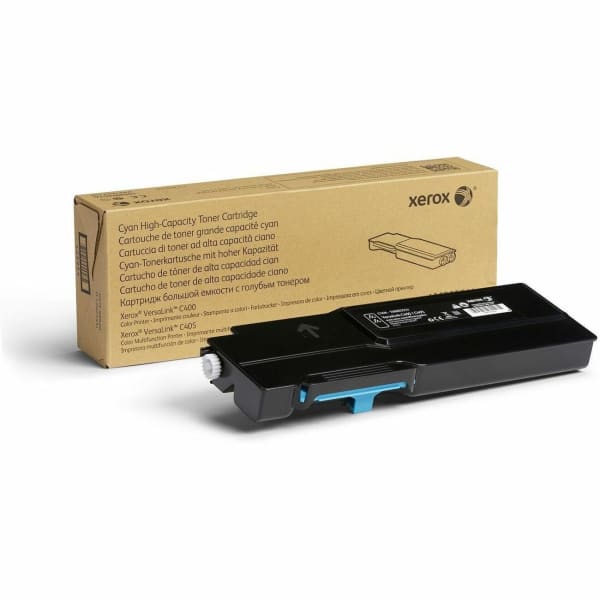Xerox Genuine Xerox VersaLink C400 Color Printer, C405 Color Multifunction Printer Cyan High capacity Toner Cartridge (4800 Pages) - 106R03514 - 4800 Pages