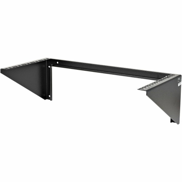 StarTech.com 5U Vertical Wall Mount Rack, 19in Wall Mounting Bracket, Open Low Profile Network/Server Room/Data/AV/IT/Patch Panel/Equipment