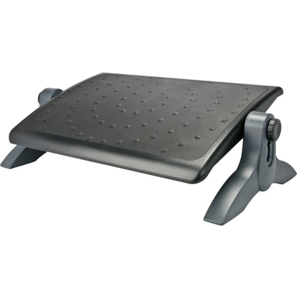 Ergoguys ERGO DELUXE FOOTREST W/ RUBBER PADDING 3 HT ADJUSTMENTS - Rubber