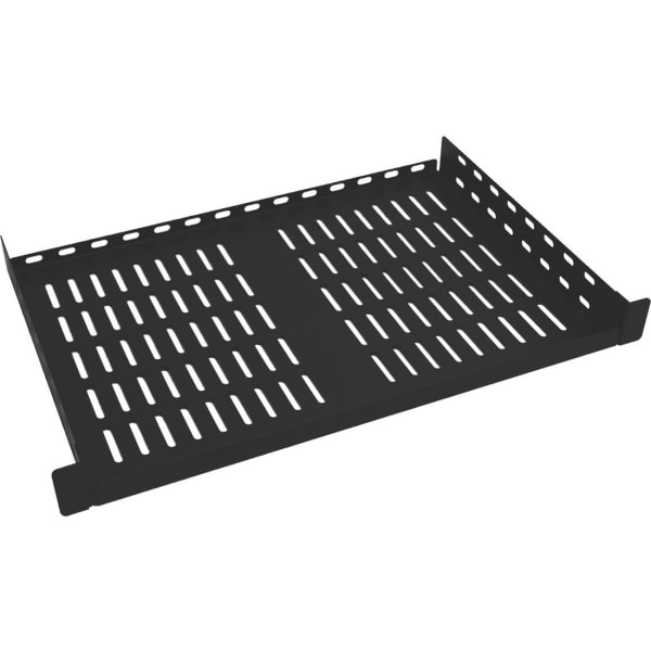 Eaton Tripp Lite Series Rack Enclosure Cantilever Toolless Mount Fixed Shelf 1URM - Rack shelf - black - 1U