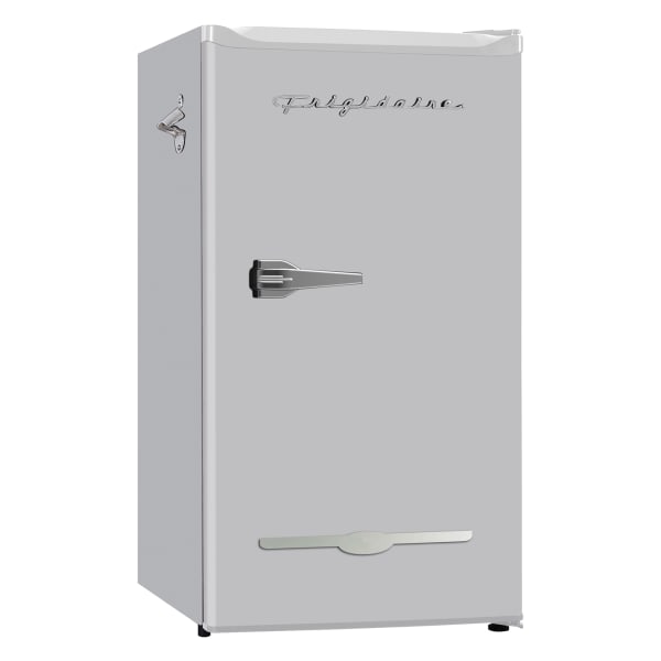 Frigidaire 3.2-cu.-ft. 65-Watt Retro Bar Fridge with Side Bottle Opener, Moonbeam, EFR376-B-MOONBM
