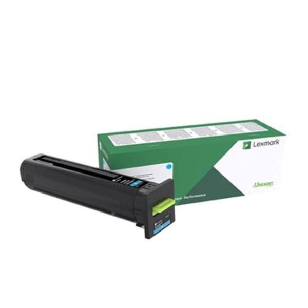 Lexmark Original Extra High Yield Laser Toner Cartridge - Cyan Pack - Laser - Extra High Yield