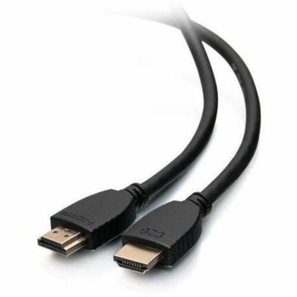 C2G 2ft 4K HDMI Cable with Ethernet - High Speed HDMI Cable - M/M - HDMI for Audio/Video Device - 2 ft - 1 x HDMI Male Digital Audio/Video - 1 x HDMI Male Digital Audio/Video - Gold Plated Connector