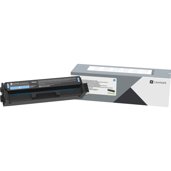 Lexmark Unison Original Toner Cartridge - Cyan - Laser - Standard Yield - 1500 Pages - 1 Each