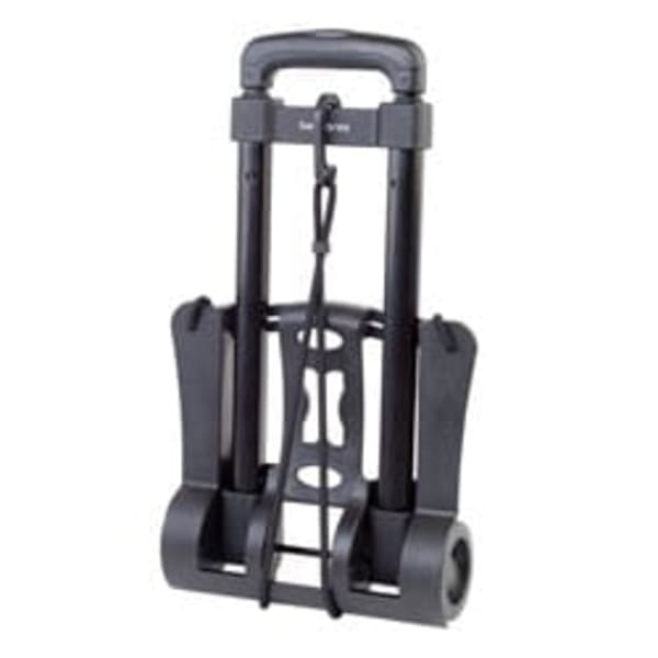 Samsonite Compact Folding Luggage Cart, 70 Lb. Capacity, 37inH x 10inW x 12inD, Black