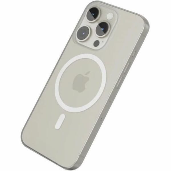 PEEL The Super Thin Magnetic iPhone 15 Pro Case - For Apple iPhone 15 Pro Smartphone - Clear - Ding Resistant, Scratch Resistant - Thermoplastic Polyurethane (TPU)