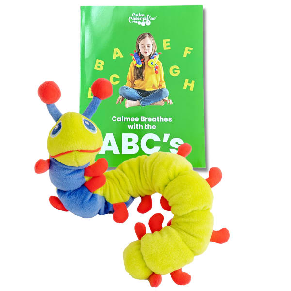 The Calm Caterpillar Calmee The Caterpillar & Calmee Breathes With The ABCs Book, Multicolor
