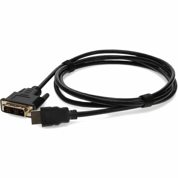 AddOn 6ft HDMI to DVI-D Adapter Cable - Adapter cable - DVI-D male to HDMI male - 6 ft - black