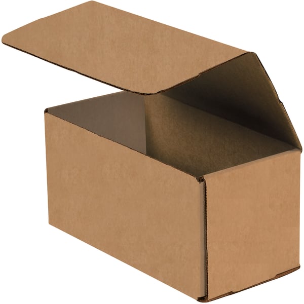 Partners Brand Corrugated Mailers, 12in x 4in x 4in, Kraft, Pack Of 50