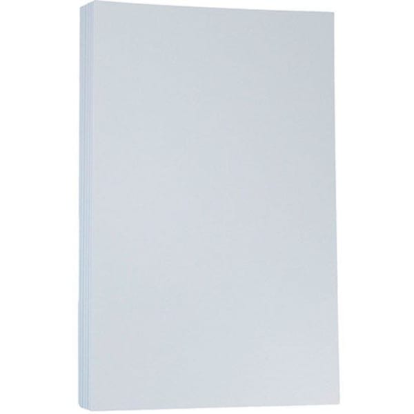JAM Paper Legal Card Stock, Baby Blue, Legal (8.5in x 14in), 80 Lb, Pack Of 50