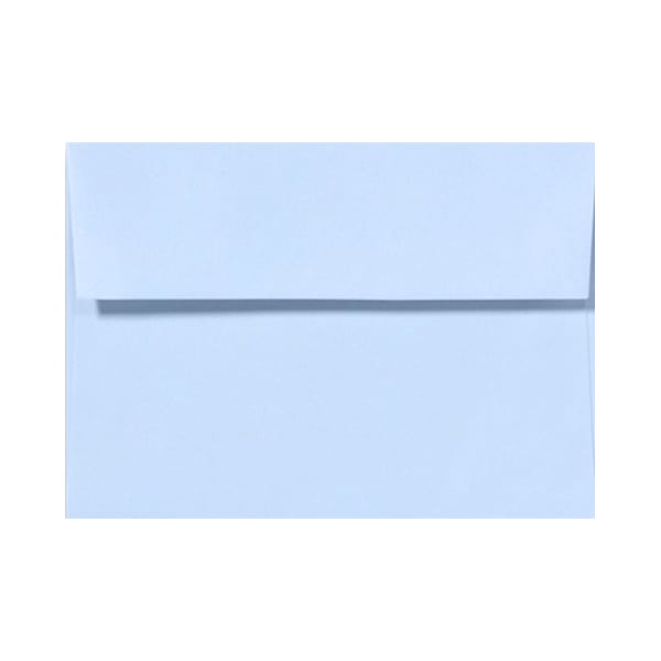 LUX Invitation Envelopes, A7, Peel & Stick Closure, Baby Blue, Pack Of 250