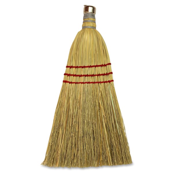 Genuine Joe Whisk Broom - Natural - 12 / Carton