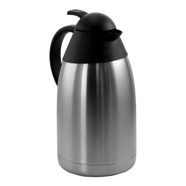 MegaChef 2 Quart Stainless Steel Thermal Beverage Carafe for Coffee and Tea