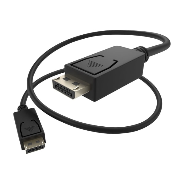 UNC Group - DisplayPort cable - DisplayPort (M) latched to DisplayPort (M) latched - 6 ft - black