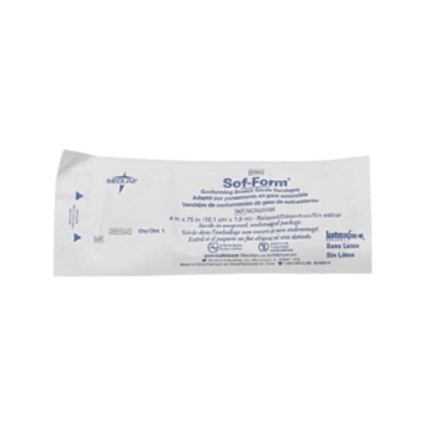 Medline Sterile Sof-Form Conforming Bandages - - 4in Width x 75in Length - 96 / Carton