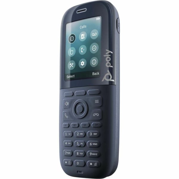 Poly Rove 30 DECT Phone Handset - Cordless - DECT - 2.4in Screen Size - Audio - Headset Port - 18 Hour Battery Talk Time - Black