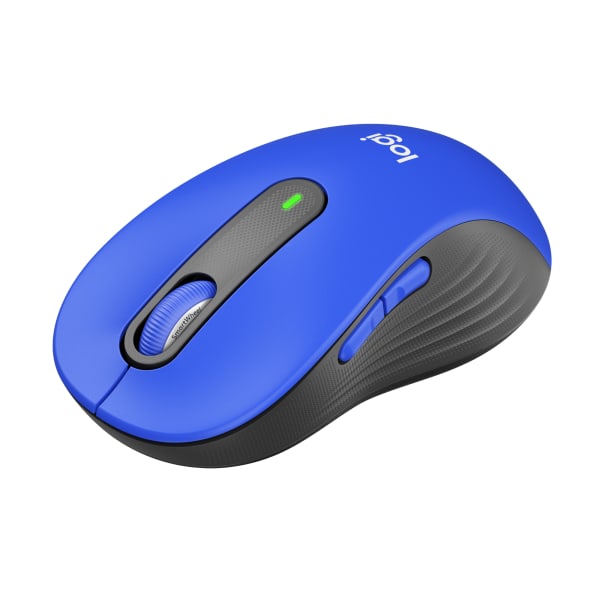 Logitech Signature M650 L Full-Size Wireless Mouse, Blue, 910-006232