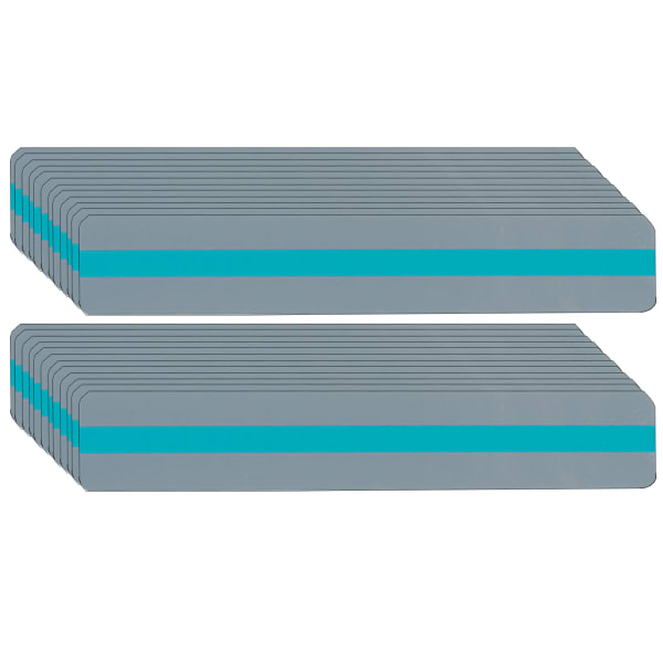 Ashley Sentence Strip Reading Guides, 1-1/4in x 7-1/4in, Medium Blue, Pack Of 24 Guides