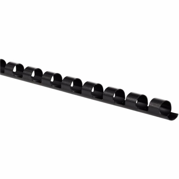 Mead CombBind Binding Spines - 0.25in Maximum Capacity - 25 x Sheet Capacity - For Letter 8 1/2in x 11in Sheet - Plastic - 125 / Box