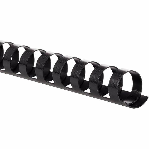 Mead CombBind Binding Spines - 0.62in Maximum Capacity - 125 x Sheet Capacity - For Letter 8 1/2in x 11in Sheet - Plastic - 125 / Box