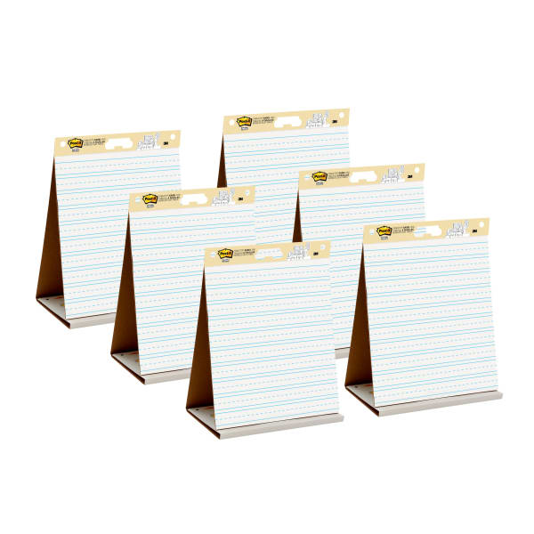 Post-it Super Sticky Easel Pad, 20 in x 23 in, 1 Pad, 20 Sheets/Pad, Great for Virtual Teachers and Students, White