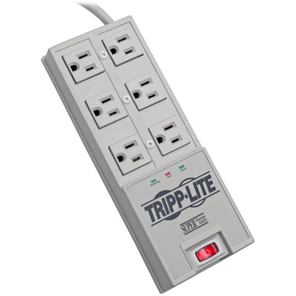 Eaton Tripp Lite Series Surge Protector Power Strip 6 Outlet 6ft Cord 2420 Joules Auto Shut Off - Surge protector - TR6