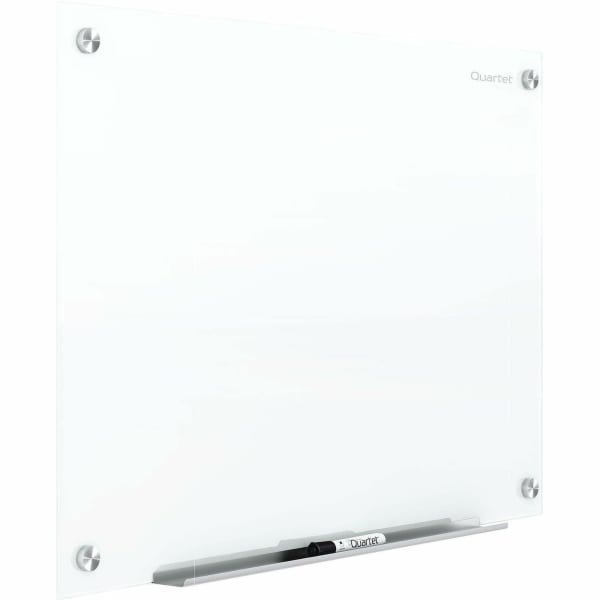 Quartet Magnetic Unframed Dry-Erase Whiteboard, 48in x 36in, Brilliance White