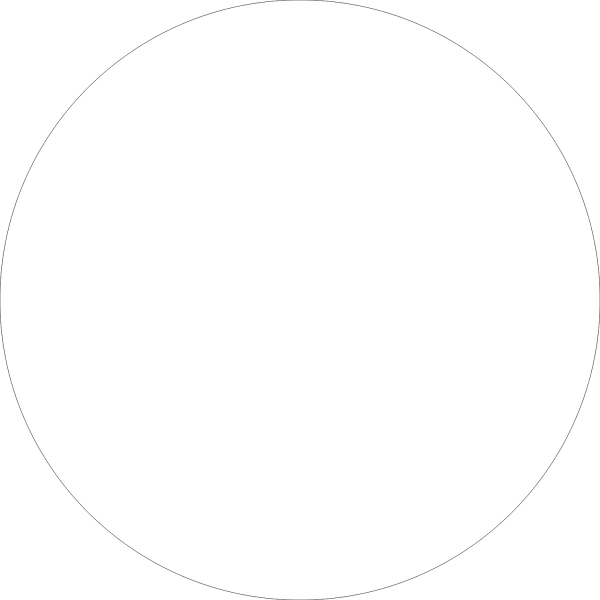 Tape Logic Removable Round Color Inventory Labels, DL613E, 2in, White, Pack Of 500