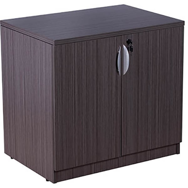 Boss Office Products 31inW Storage Cabinet, Driftwood