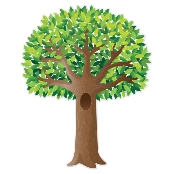 Creative Teaching Press Apple Time Jumbo Tree Bulletin Board Set, 10 Pieces